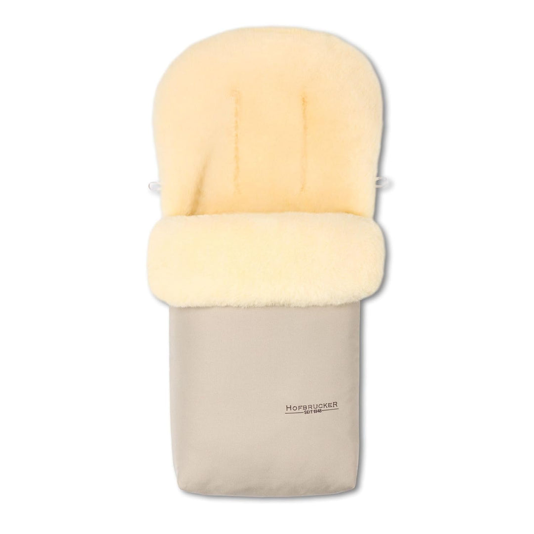 Hofbrucker Winter Lammfell Fusssack Putzi – Set mit Handwärmer – wind & wasserabweisend für Kinderwa