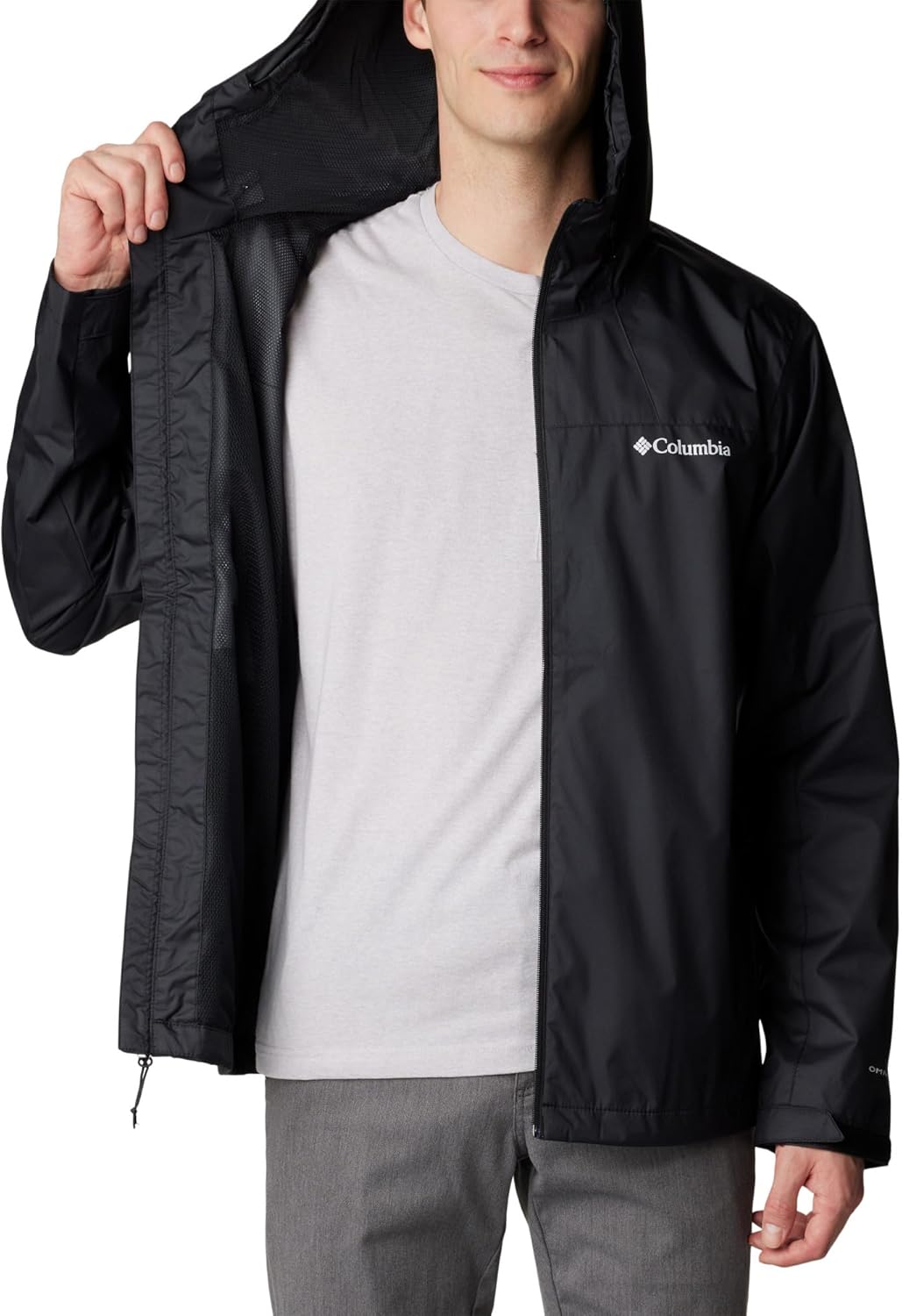 Columbia Herren Inner Limits Jacket Wasserdicht Regenjacke (1er Pack) M Schwarz, M Schwarz