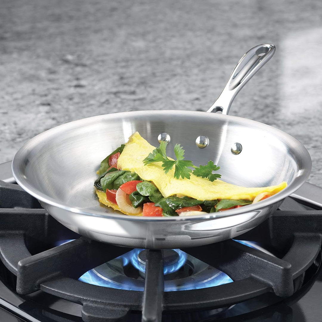 Calphalon Omelett-Bratpfanne, 3 cm, Edelstahl, 20,3 cm 8-inch, 8-inch