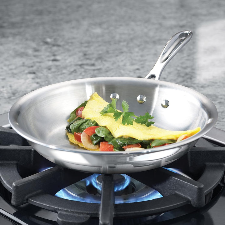 Calphalon Omelett-Bratpfanne, 3 cm, Edelstahl, 20,3 cm 8-inch, 8-inch
