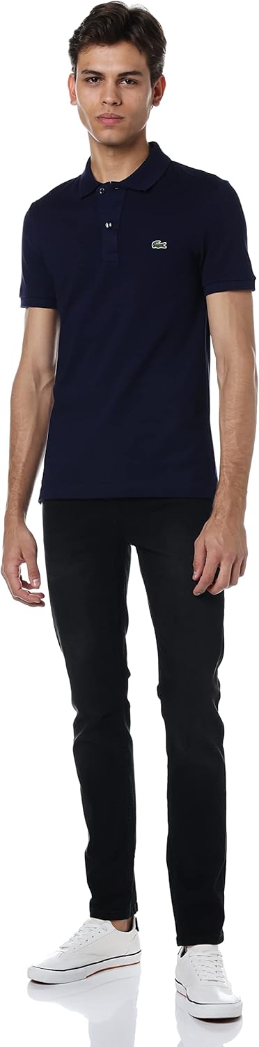 Lacoste Herren Poloshirt L Blau (Marine), L Blau (Marine)