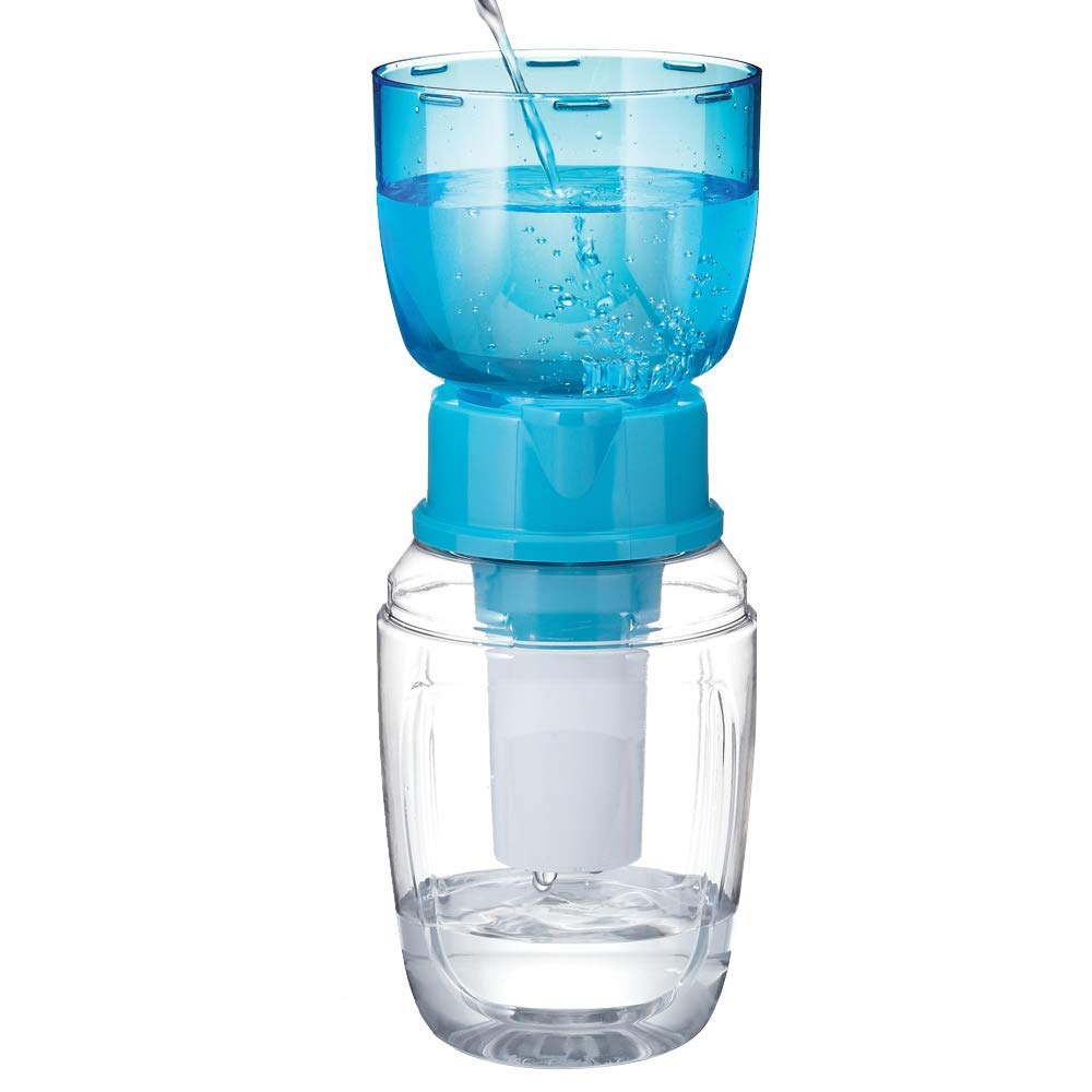 WATERMAN Biomineral Wasserfilter Mini von Waters Korea I Mobiler BPA-freier Trinkwasserfilter für ba