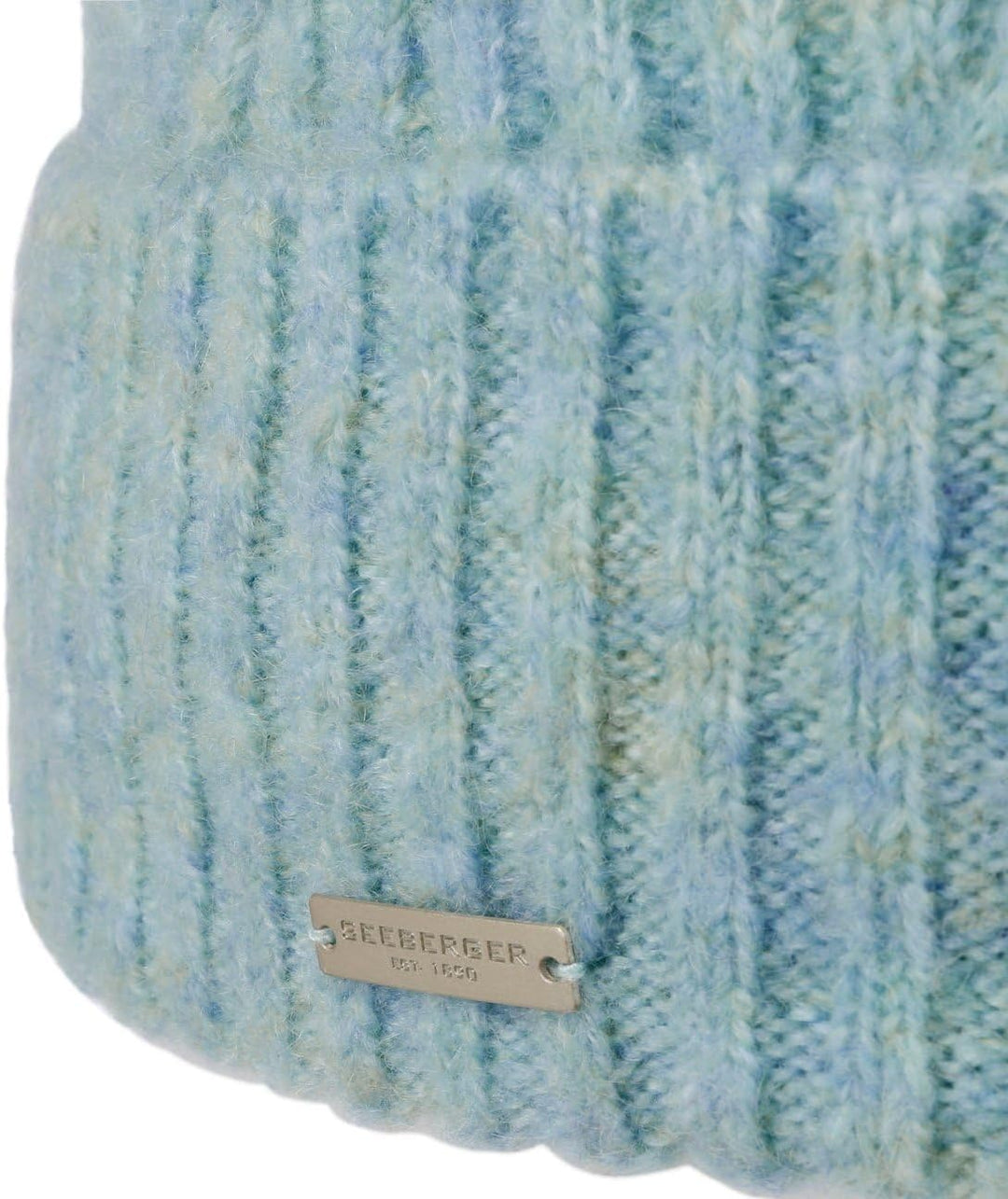 Seeberger Dernica Umschlagmütze Strickmütze Wintermütze Damenmütze (One Size - mint)