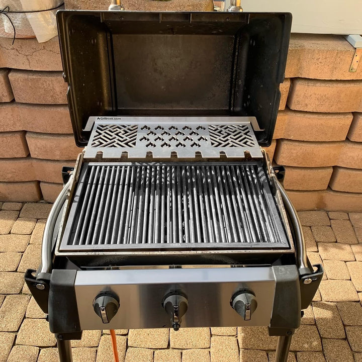 Grillrost.com Das Original Edelstahl Warmhalterost Multistation für Broil King - Porta Chef 320 und