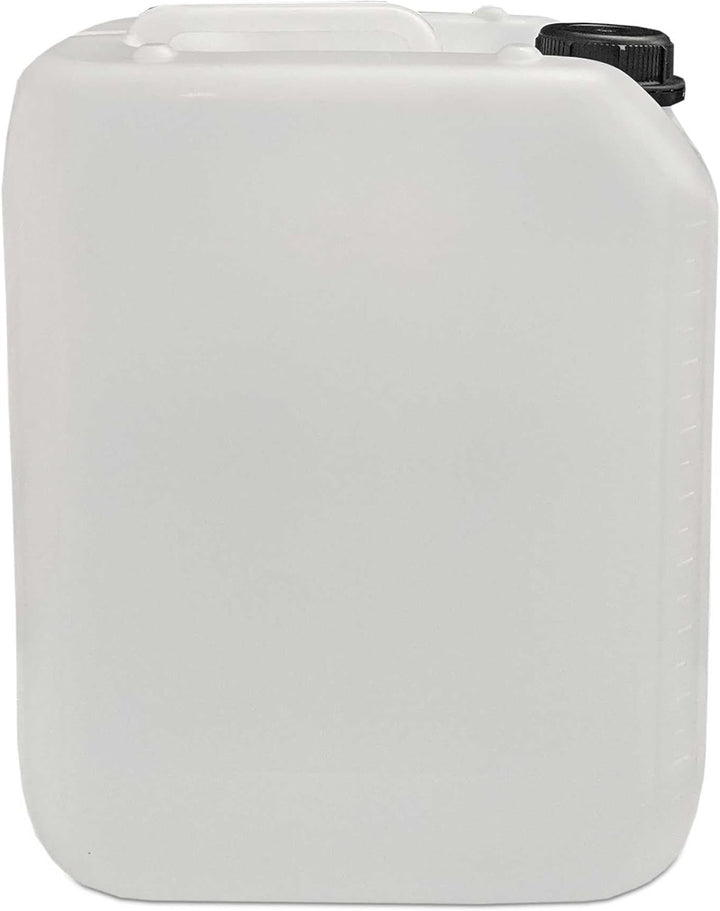plasteo® 10L Getränke- Wasserkanister Natur | Lebensmittelecht | Hergestellt in DE | UN-Zulassung |