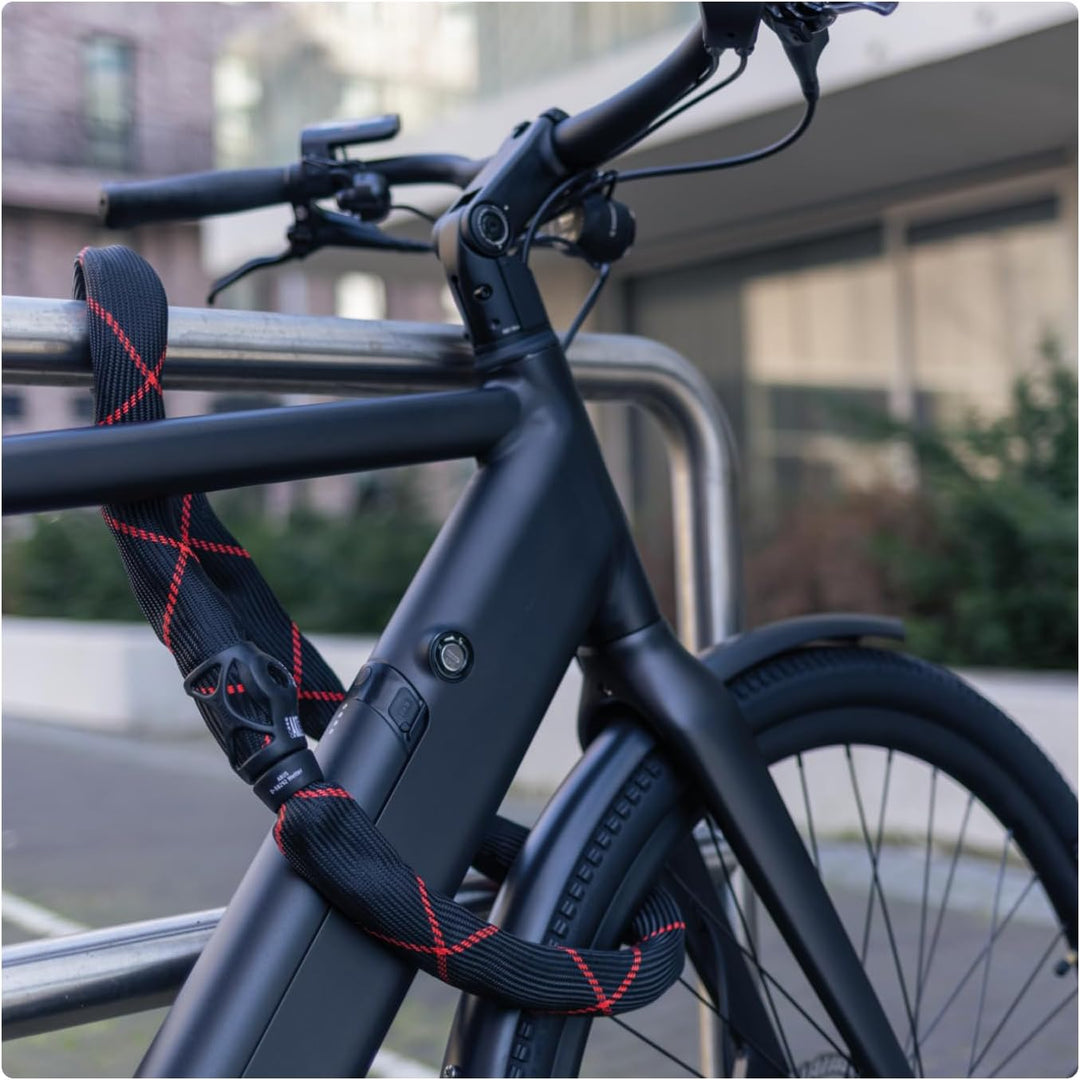 ABUS Kettenschloss Ivy Chain 9210 – Fahrradschloss aus gehärtetem Stahl – 10 mm dicke Kette – ABUS-S