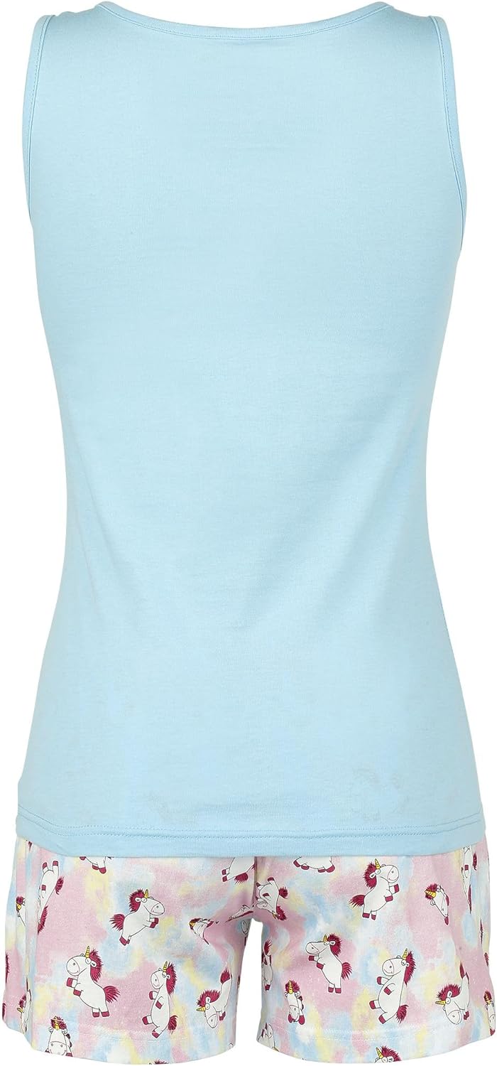 Minions Unicorn Pyjama hellblau/allover XS