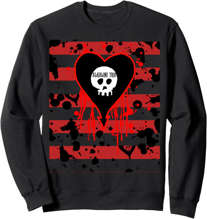 Alkaline Trio - Official Merchandise - Bloody Stripes Sweatshirt