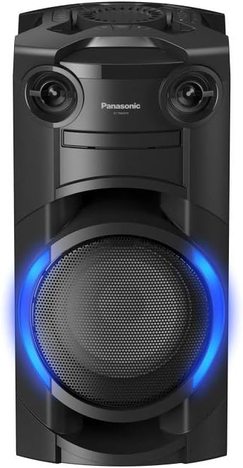 Panasonic SC-TMAX10 Party Lautsprecher mit Bluetooth (Karaoke Lautsprecher, Lichteffekte, Bass Lauts