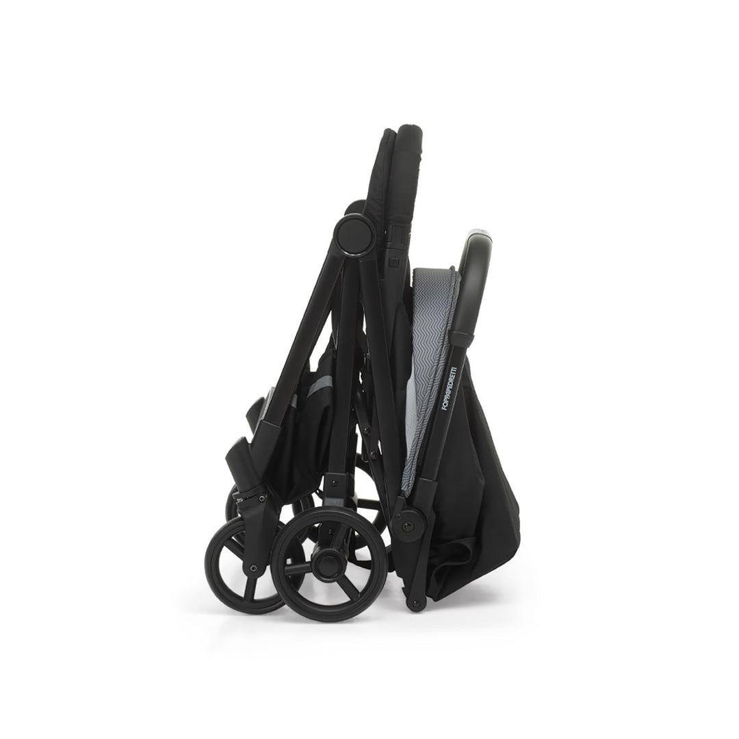 Foppapedretti Kompakter Kinderwagen Voilà, für Kinder 0-22 kg (0-4 Jahre), 1-Hand-Verschluss, Self-S