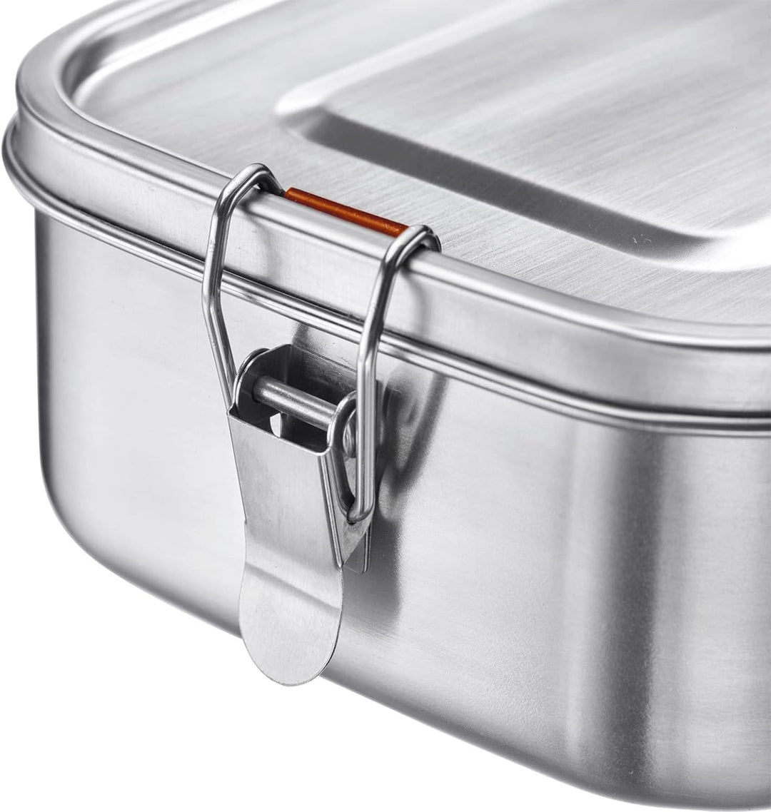 Westmark Lunch Box, Füllvolumen: 1100 ml, Mit Silikon-Dichtungsring, Einsetzbare Trennwand, Rostfrei