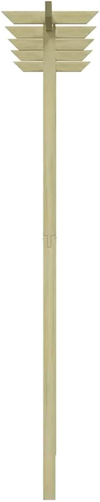 vidaXL Gartenlaube 200 x 40 x 205 cm Holz, 200 x 40 x 205 cm