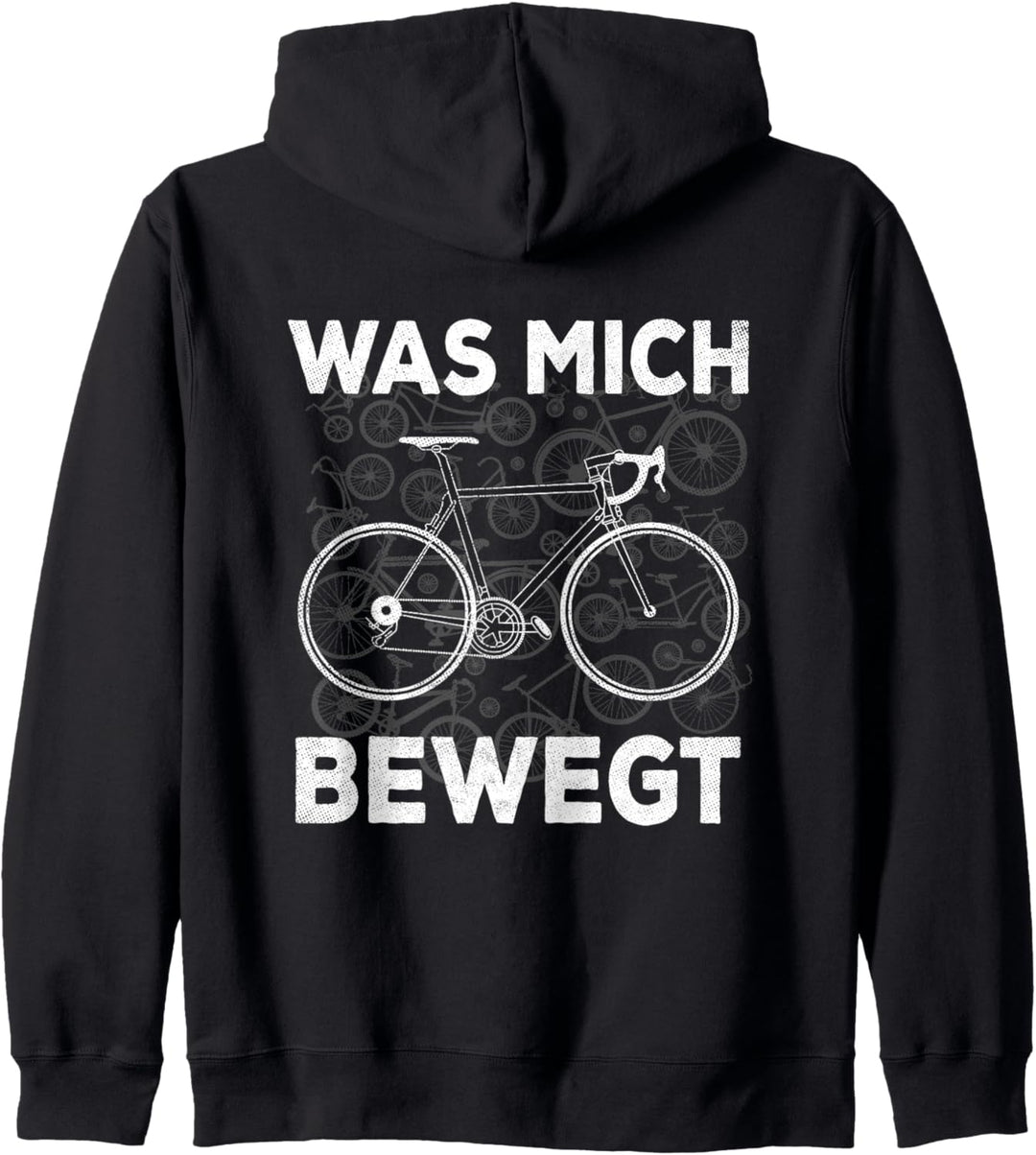 Was Mich Bewegt Radsport Lustig Radfahrer Spruch Fahrrad Kapuzenjacke