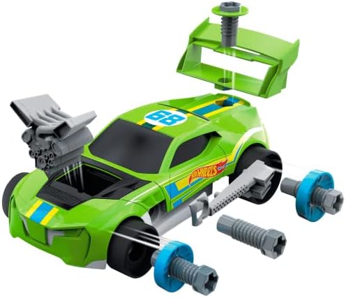Hot Wheels Ready to Race Bausatz zum Selbermachen DIY-Rennset Demontierbare Einzelteile