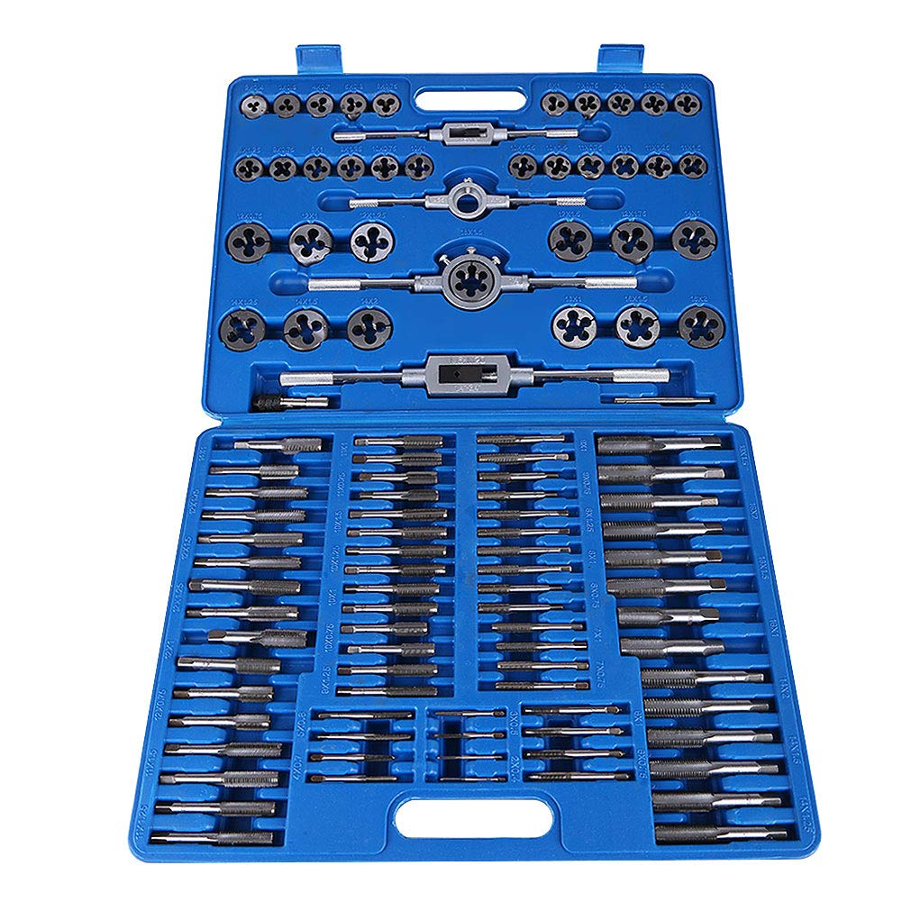 Gewindeschneider und Gewindeschneider Set M2-M18, 110 Stück / Set M2-M18 Professionelle Gewindebohre