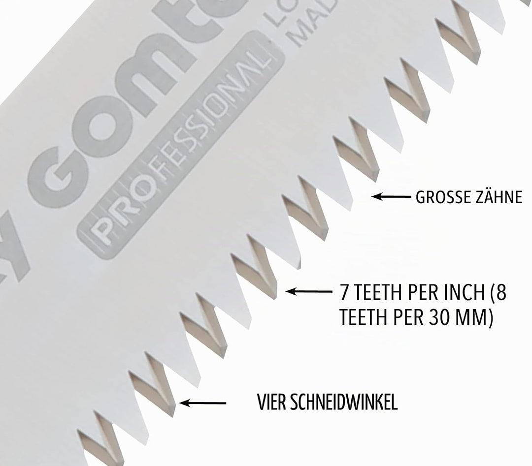 Silky Gomtaro 10230 grosszackige Astsäge – Schwarz