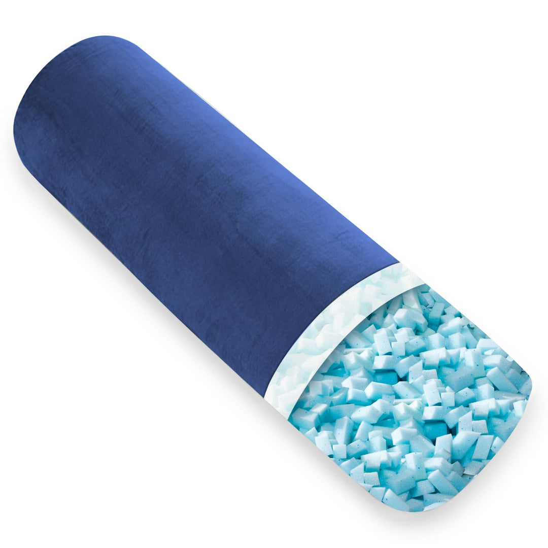 Body Pillow for Adults, Full Body Pilllow for Sleeping, Long Round Cervical Pillow, Bolster Side Sle