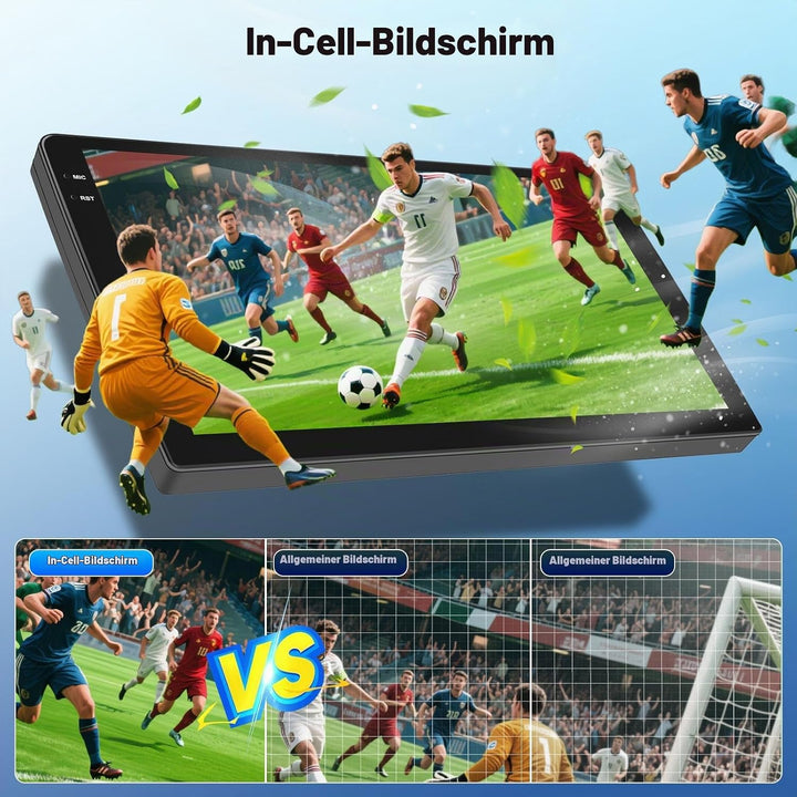 4+128G Android 15 Autoradio für Ford Focus Mk2 Mk3 Exi MT 2 3 2004-2011, 9" Incell Touchscreen-Radio
