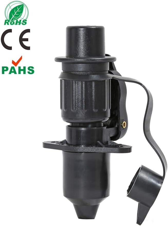 TAEUYYM 3 Stück Stecker 3 Polig und Steckdose 3-Polig, 12V Traktor 3 polig Stecker Steckdose, Din 96