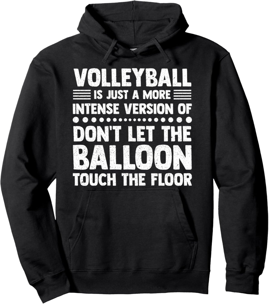 Volleyballer Volleyballspieler Volley Vball Beach Volleyball Pullover Hoodie