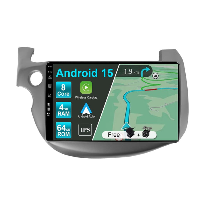 JOYX Android 12 IPS Autoradio Passt für Honda Fit/Jazz (2007-2014) - 4G+64G - Eingebaut DSP/Carplay/