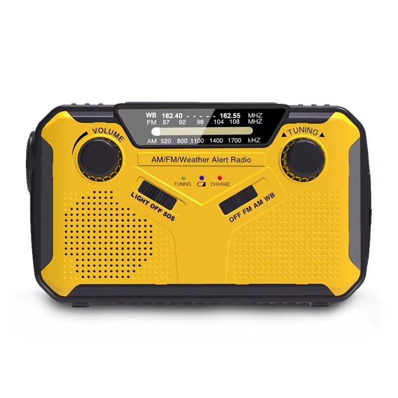 Batterie-Radio, tragbar, Überlebens-Set, Militär, FM/AM/SW, Solar-Radio, batteriebetrieben, Dynamo,