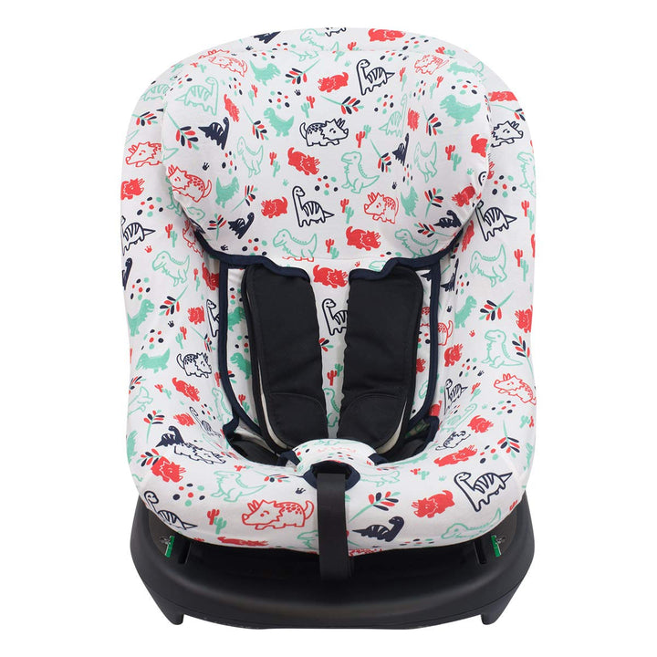 JYOKO Kids Bezug kompatibel mit Besafe iZi Modular X1 i-Size (Dino Party), Dino Party