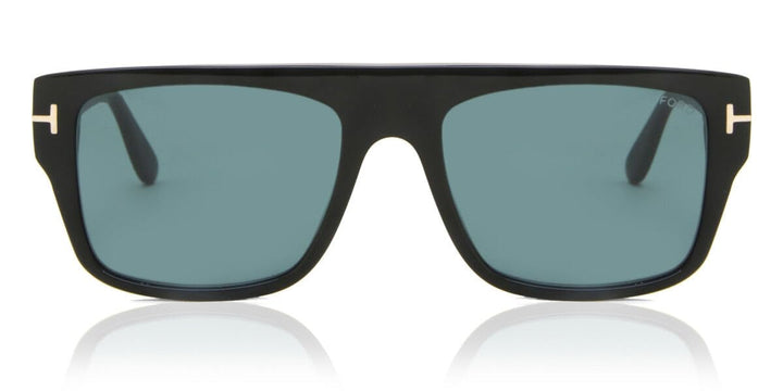 Tom Ford Sonnenbrillen DUNNING-02 FT 0907 Shiny Black/Blue 55/19/145 Herren