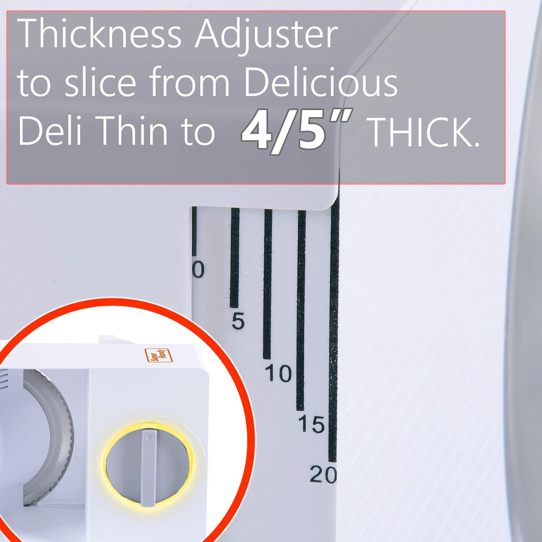 SuperHandy Allesschneider 17cm Zoll-professionell bewegliche & zusammenklappbarer Elektro AC 230 V 5
