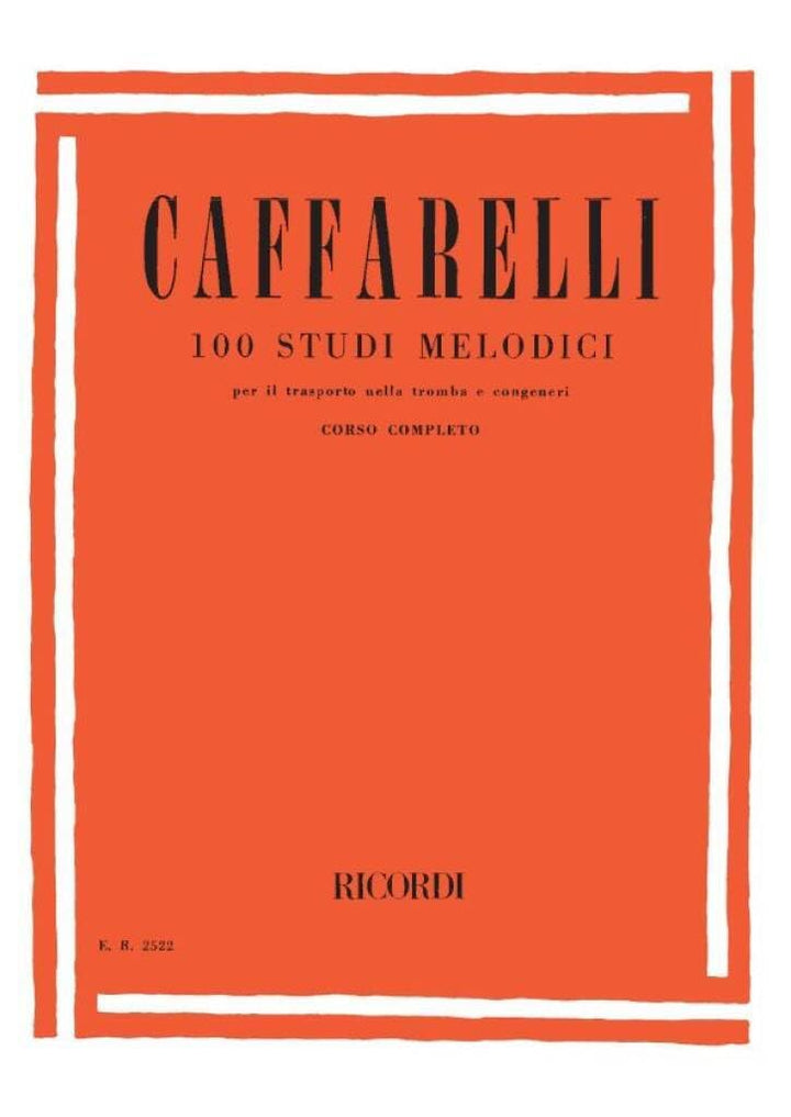 100 Studi Melodici, Musiknoten