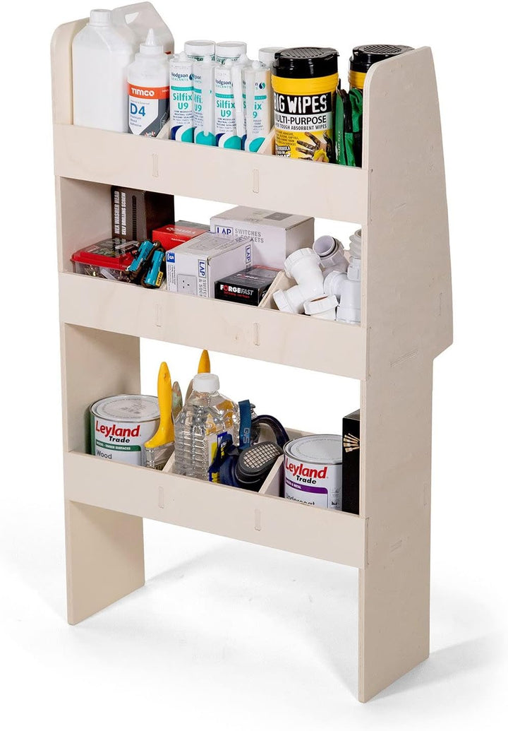 VANIFY - Kompatibel mit Citroen BERLINGO L1 (M) 2019+ Fahrzeugeinrichtung Fahrzeugregale, Beifahrers