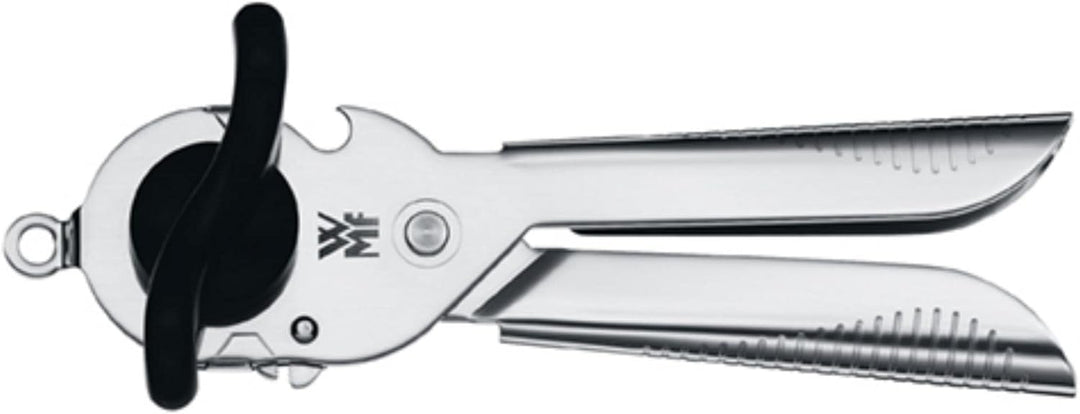 WMF Tin Up Dosenöffner mit Kapselheber 20 cm, Cromargan Edelstahl, Kunststoff, spülmaschinengeeignet