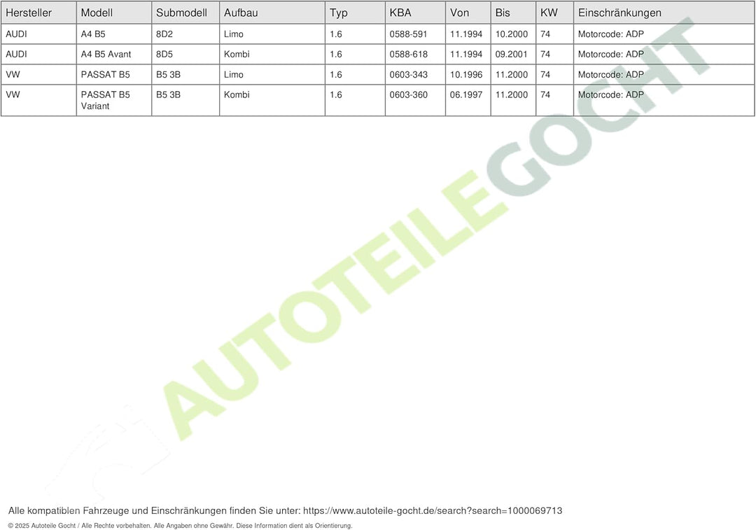 INA 530 0159 10 Zahnriemensatz