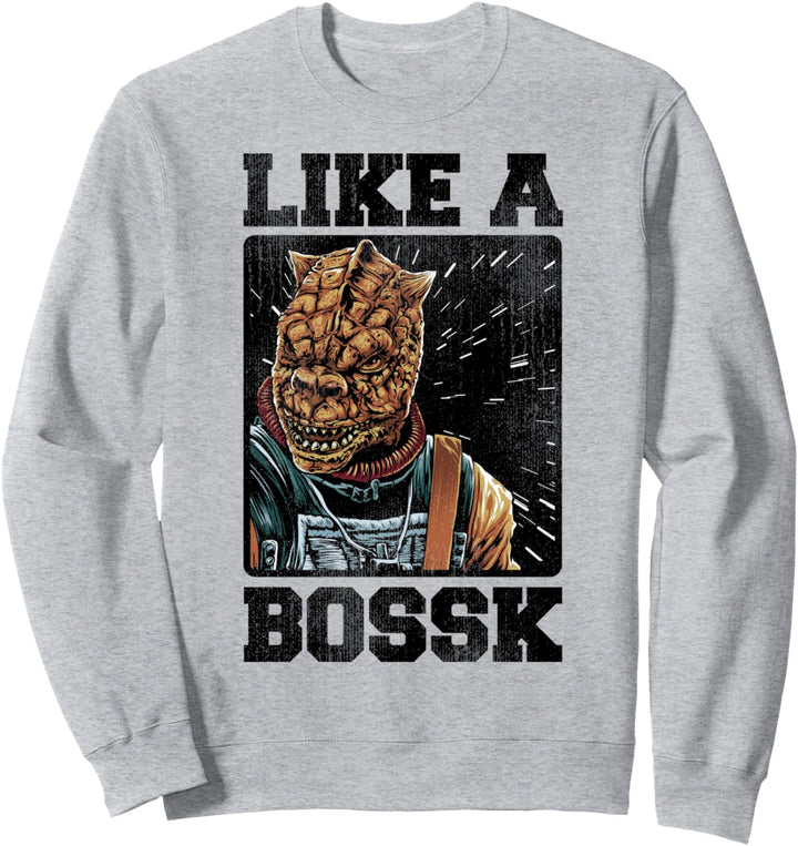 Star Wars Like A Bossk Hyperdrive Portrait Sweatshirt
