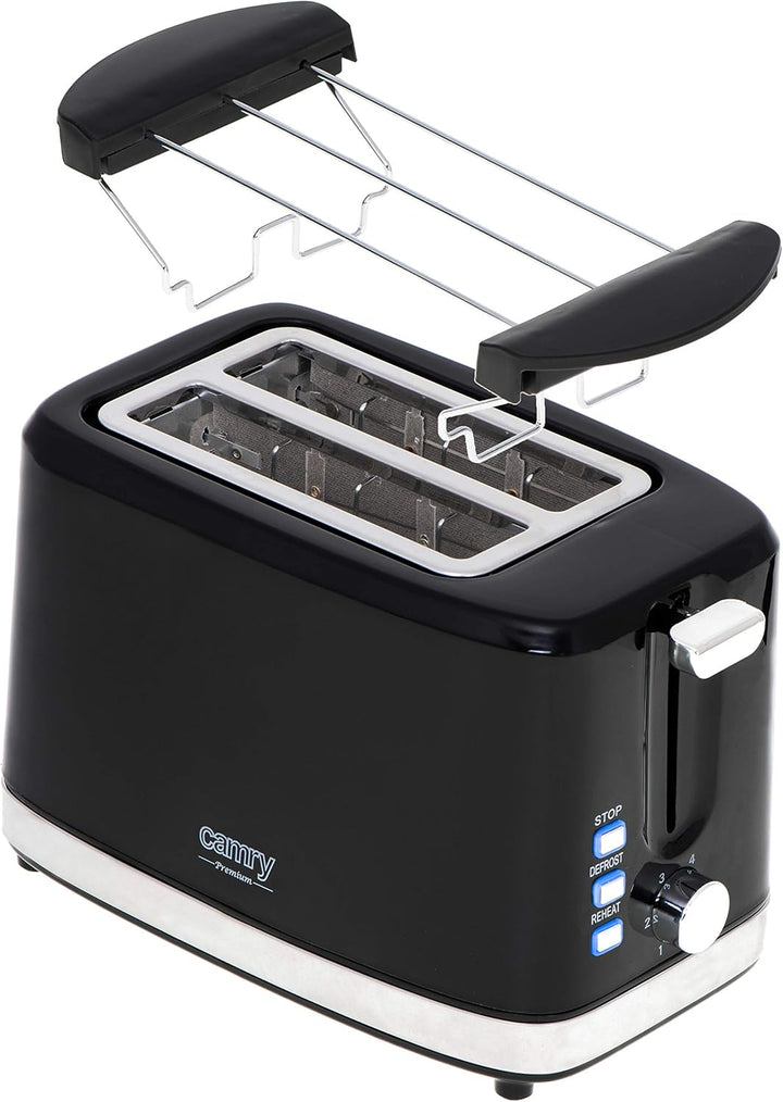 CAMRY CR 3218 2-Scheiben Toaster, Schwarz