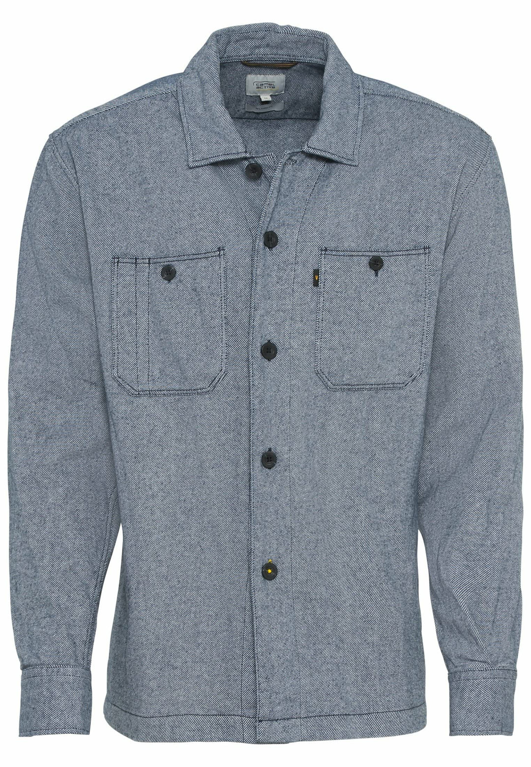 camel active Herren 4091336s63 Hemd M Night Blue, M Night Blue