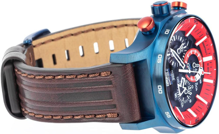 RELOJ VOSTOK - Solar Power Chrono/VR42-595D734-20ATM Gesundheit & Körperpflege