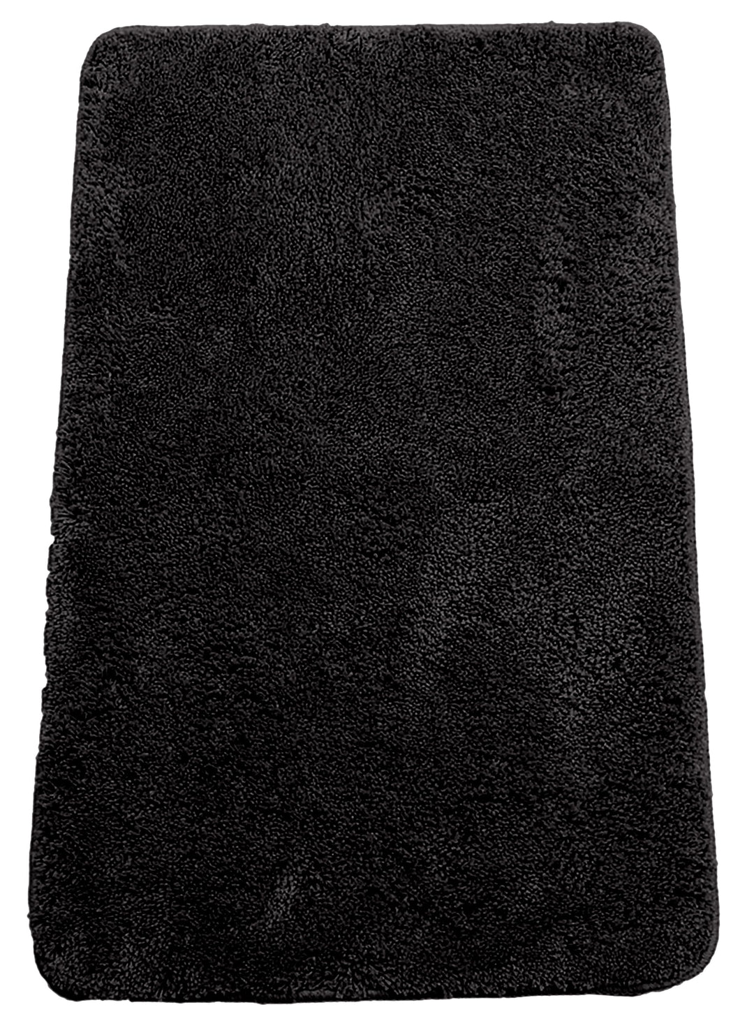 Brandsseller Badematte 70x120 cm Badezimmerteppich Badvorleger Badeteppich Schwarz