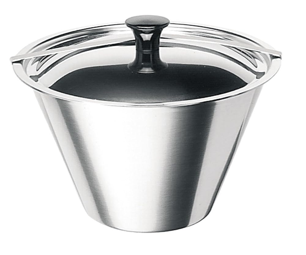 Artame art35516 Bain Marie Flanform, Edelstahl Silber, Edelstahl, rostfrei, Silber, 17x12x15 cm, 17x