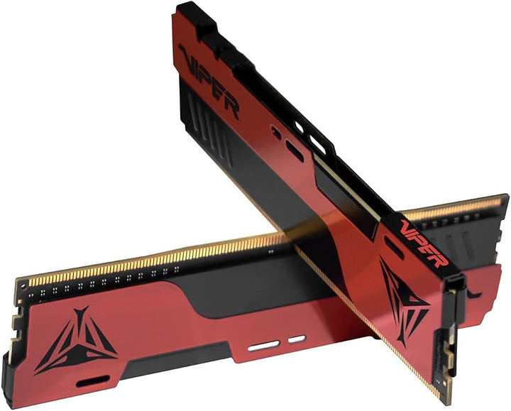 Patriot Memory Viper Elite II DDR4 32GB (2x16GB) 3600MHz Gaming Arbeitsspeicher KIT Schwarz/Rot
