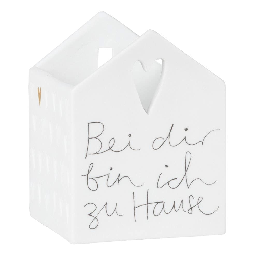 Porzellan Lichtspielhaus Bei dir Bin ich, weiss