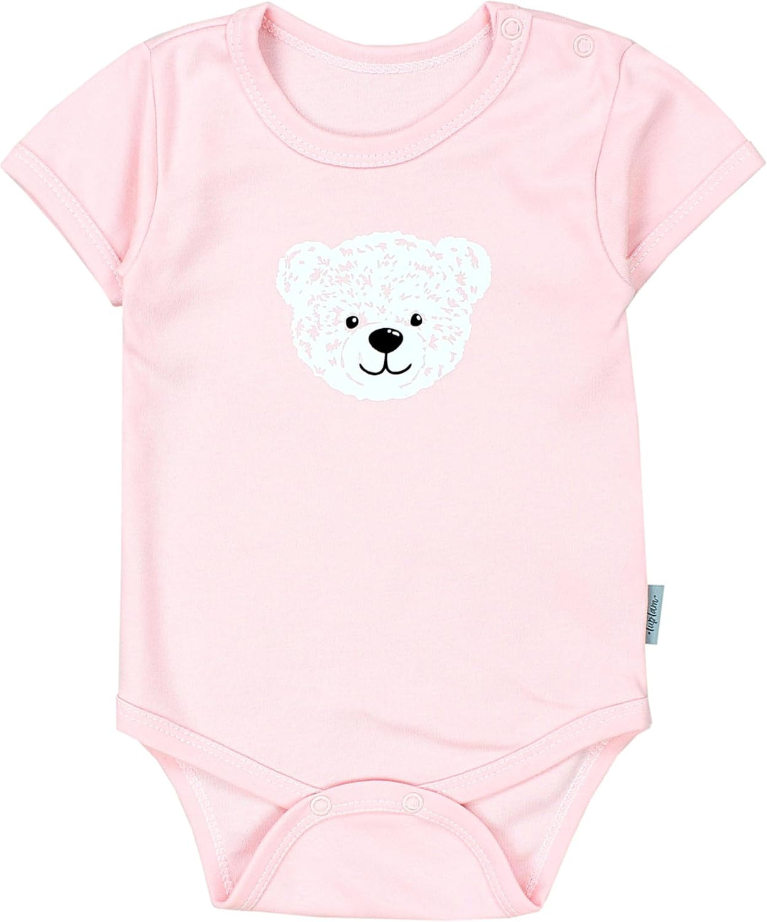 TupTam Baby Body Mädchen 5er Pack – Kurzarm Body Baby aus Baumwolle, Ideal für Sommer und Alltag 92