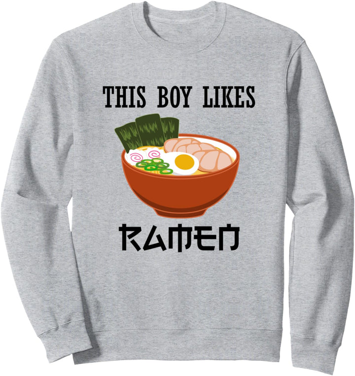 Japanisches Essen Kunst Ramen Nudeln Lustiger Spruch Sweatshirt