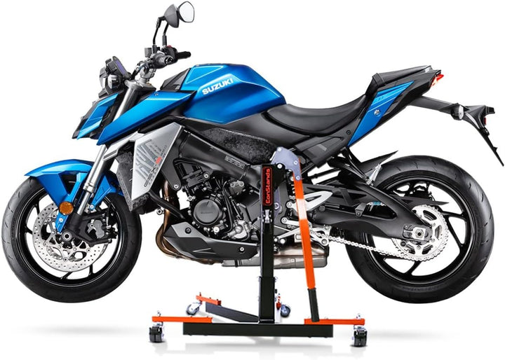 ConStands Power Evo-Zentralständer für Suzuki GSX-S 950 2022 Orange Motorrad Aufbockständer Montages