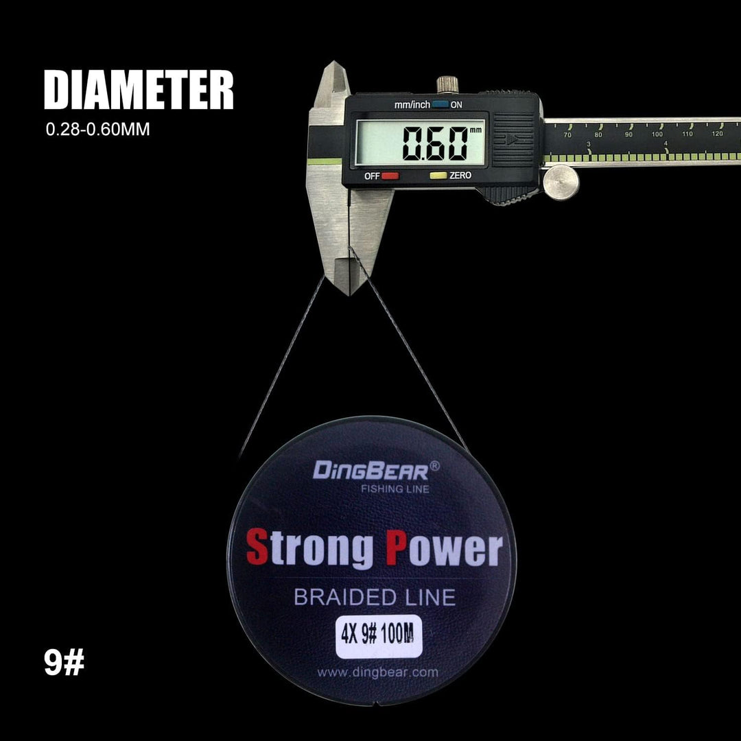 437yd-5000yd stark ziehen sie generische geflochtenen angelschnur angelschnur Fisch Linien rot 437Yd