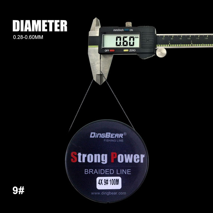 437yd-5000yd stark ziehen sie generische geflochtenen angelschnur angelschnur Fisch Linien rot 437Yd