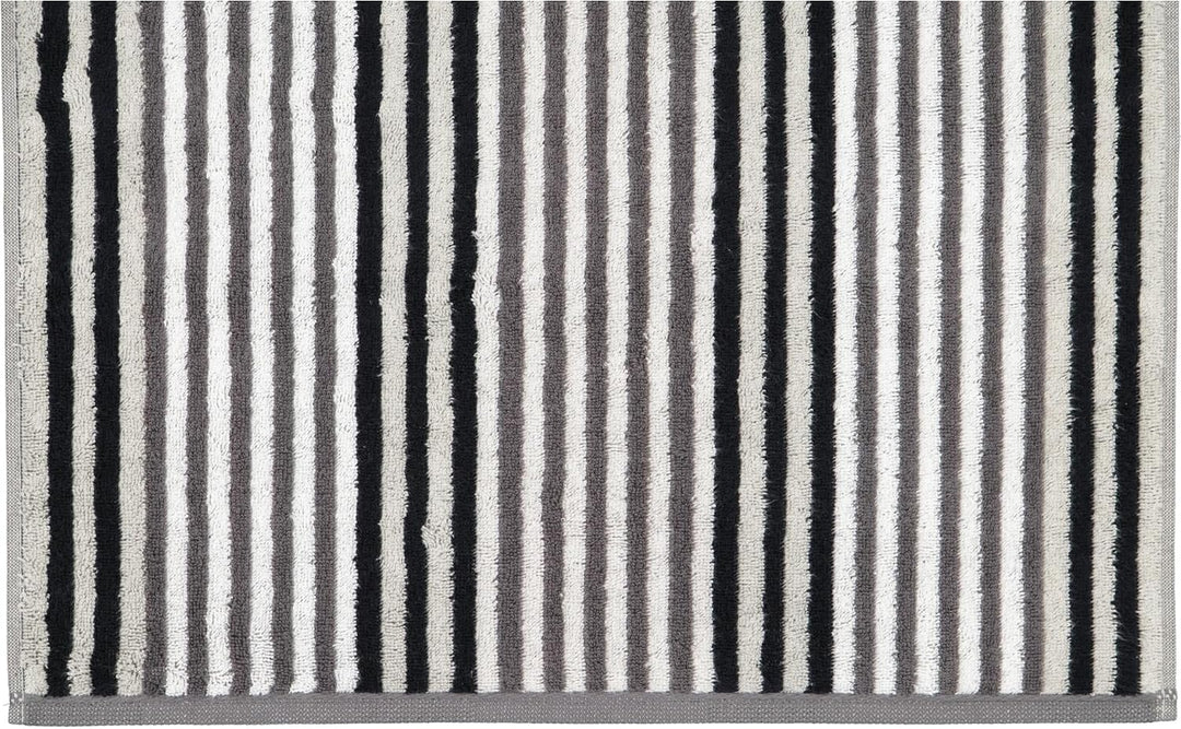CAWÖ Home Handtücher Delight Streifen 6218 Platin - 77 Duschtuch 70x140 cm, Duschtuch 70x140 cm