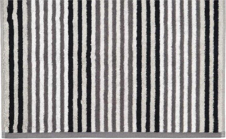 CAWÖ Home Handtücher Delight Streifen 6218 Platin - 77 Duschtuch 70x140 cm, Duschtuch 70x140 cm