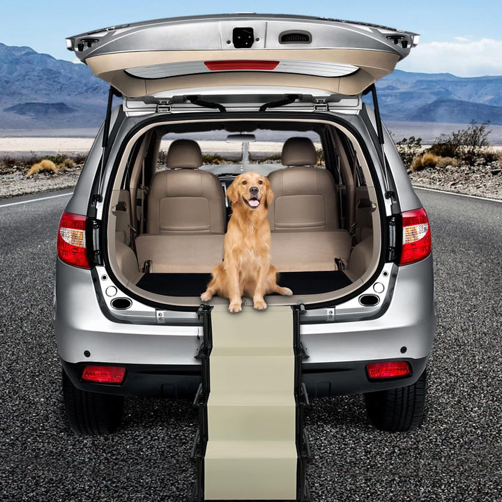 Rampe für Hunde, Treppe für grosse und kleine Hunde, Hunderampe Auto, faltbare Rampe für Auto, Sofa