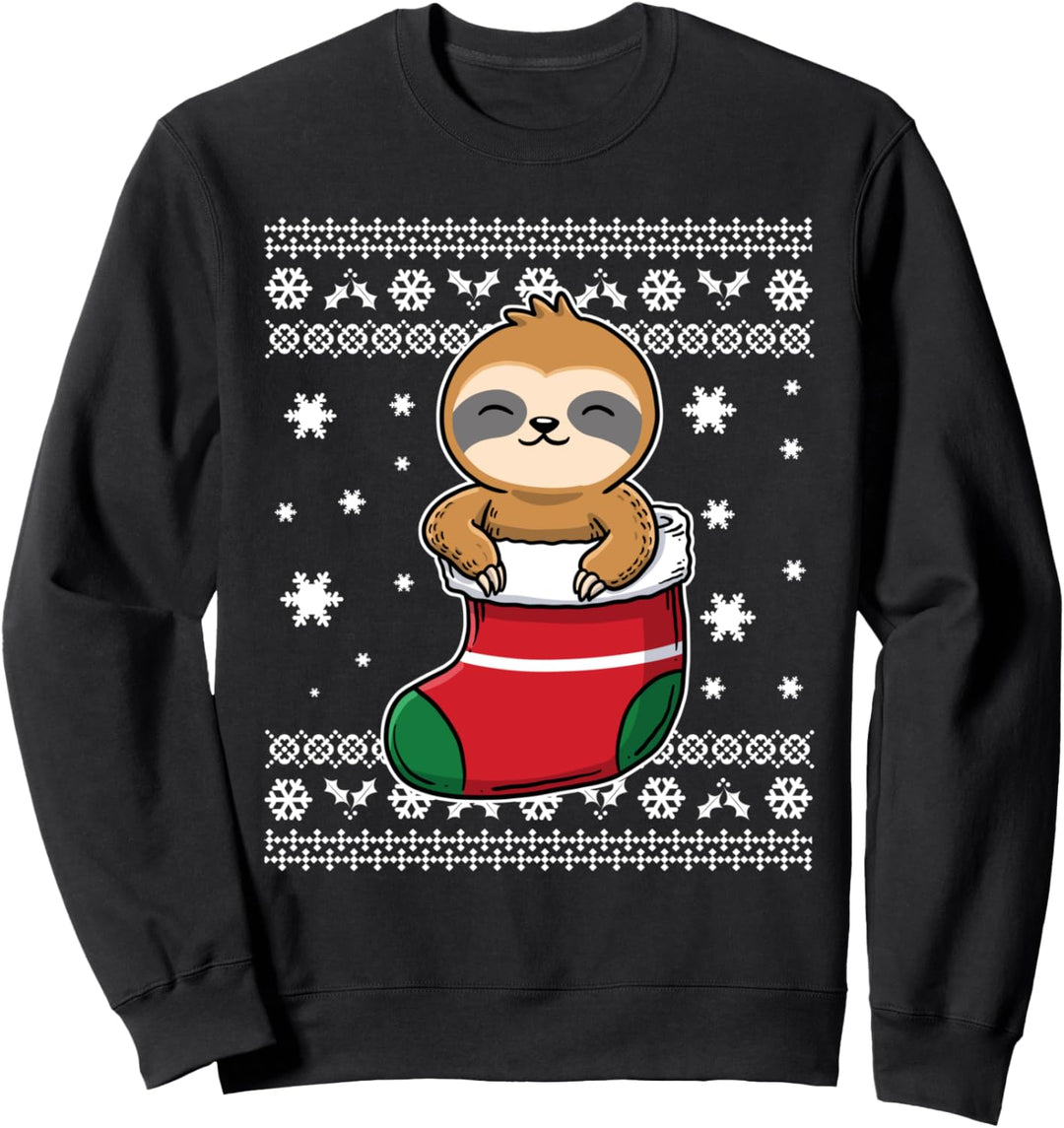 Faultier Ugly Christmas Sweater Sweatshirt